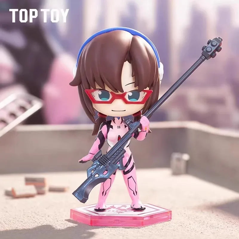Genuine TOPTOY EVA Toys Series Blind Box Mystery Box New Trendy Anime Figure Collection Decoration Custom Kids Birthday Gifts