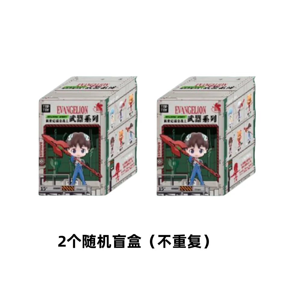 Genuine TOPTOY EVA Toys Series Blind Box Mystery Box New Trendy Anime Figure Collection Decoration Custom Kids Birthday Gifts