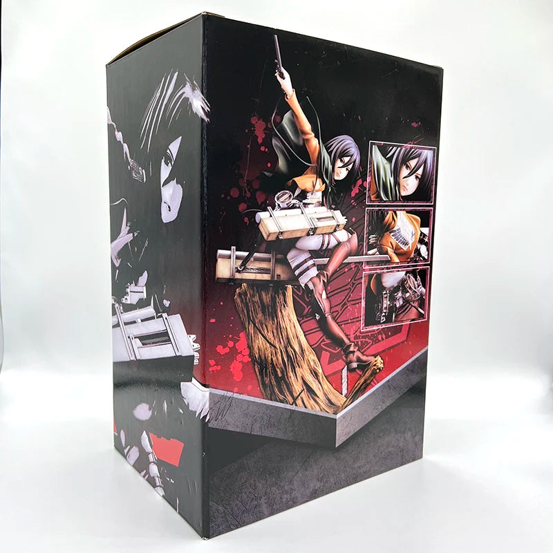 28cm Attack on Titans Levi Ackerman Action  Eren Jaege Mikasa Ackerman The Armored Titan