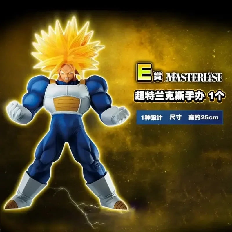 Bandai Original Action Figures Anime Dragon Ball Ichiban KUJI Vegeta Gogeta Cell Broly Vegeta Son Goku Trunks PVC Model Toy