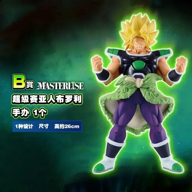 Bandai Original Action Figures Anime Dragon Ball Ichiban KUJI Vegeta Gogeta Cell Broly Vegeta Son Goku Trunks PVC Model Toy