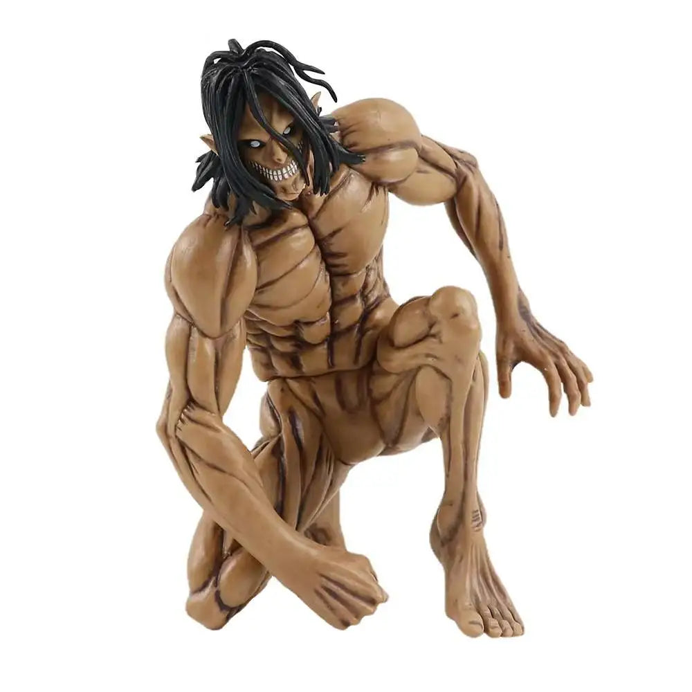 28cm Attack on Titans Levi Ackerman Action  Eren Jaege Mikasa Ackerman The Armored Titan
