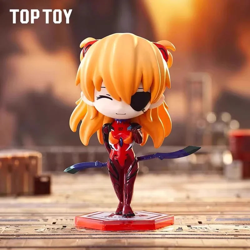 Genuine TOPTOY EVA Toys Series Blind Box Mystery Box New Trendy Anime Figure Collection Decoration Custom Kids Birthday Gifts