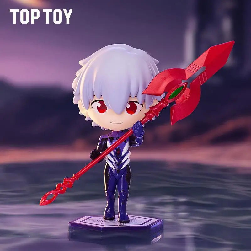 Genuine TOPTOY EVA Toys Series Blind Box Mystery Box New Trendy Anime Figure Collection Decoration Custom Kids Birthday Gifts