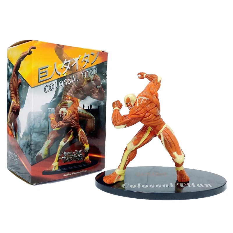 28cm Attack on Titans Levi Ackerman Action  Eren Jaege Mikasa Ackerman The Armored Titan