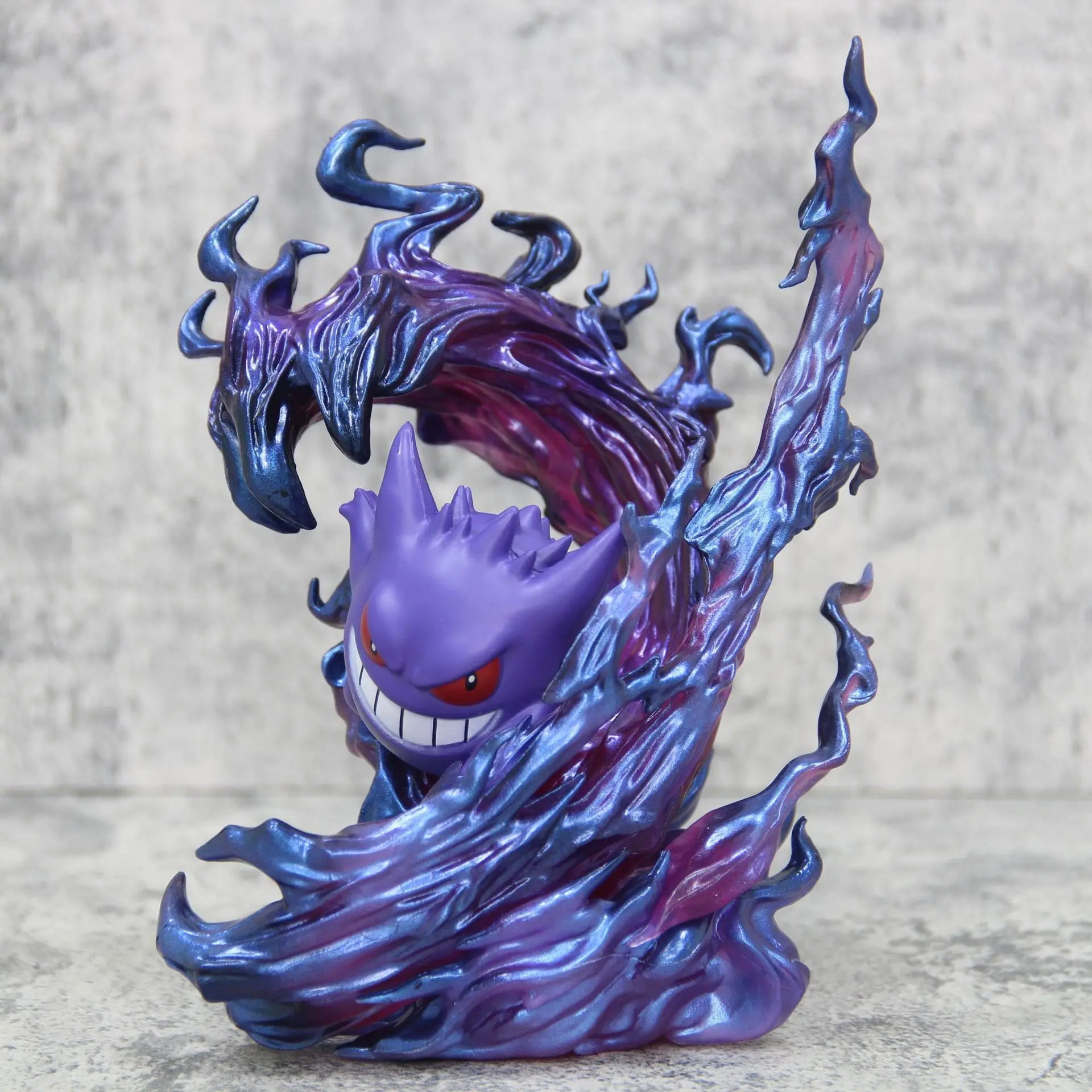19Cm Pokemon Gengar Anime Figure Ghost Claw Action Figure Game Statue PVC Collectible Kawaii Model Gifts Desk Decor Dolls Toys