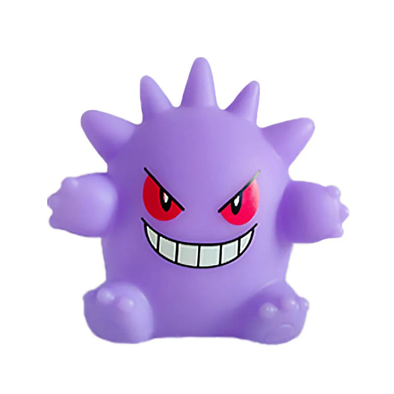 Hot Pokemon Figures Night Light Gengar Model Bedside Lamp Demon Doll Halloween Toy Gift Children Creative Collection Glowing Toy