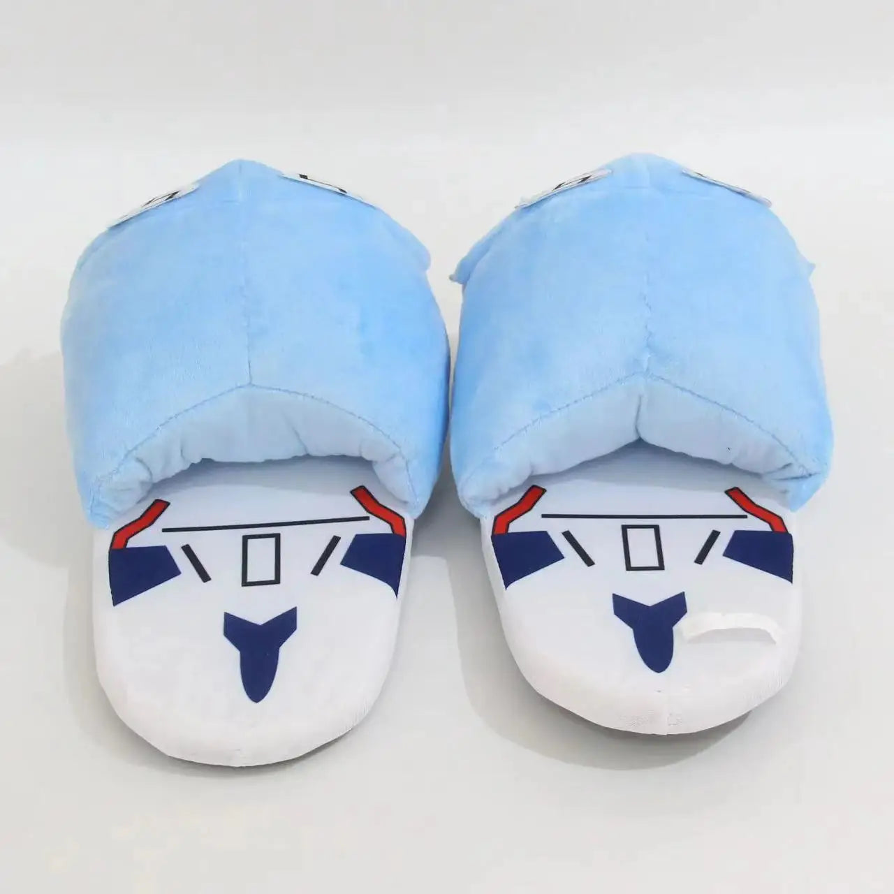 EVANGELION Rei Ayanami Anime Figure Plush Slippers Animation Winter Cotton Slipper Thick Non-Slip Slippers Couples Cotton Shoes