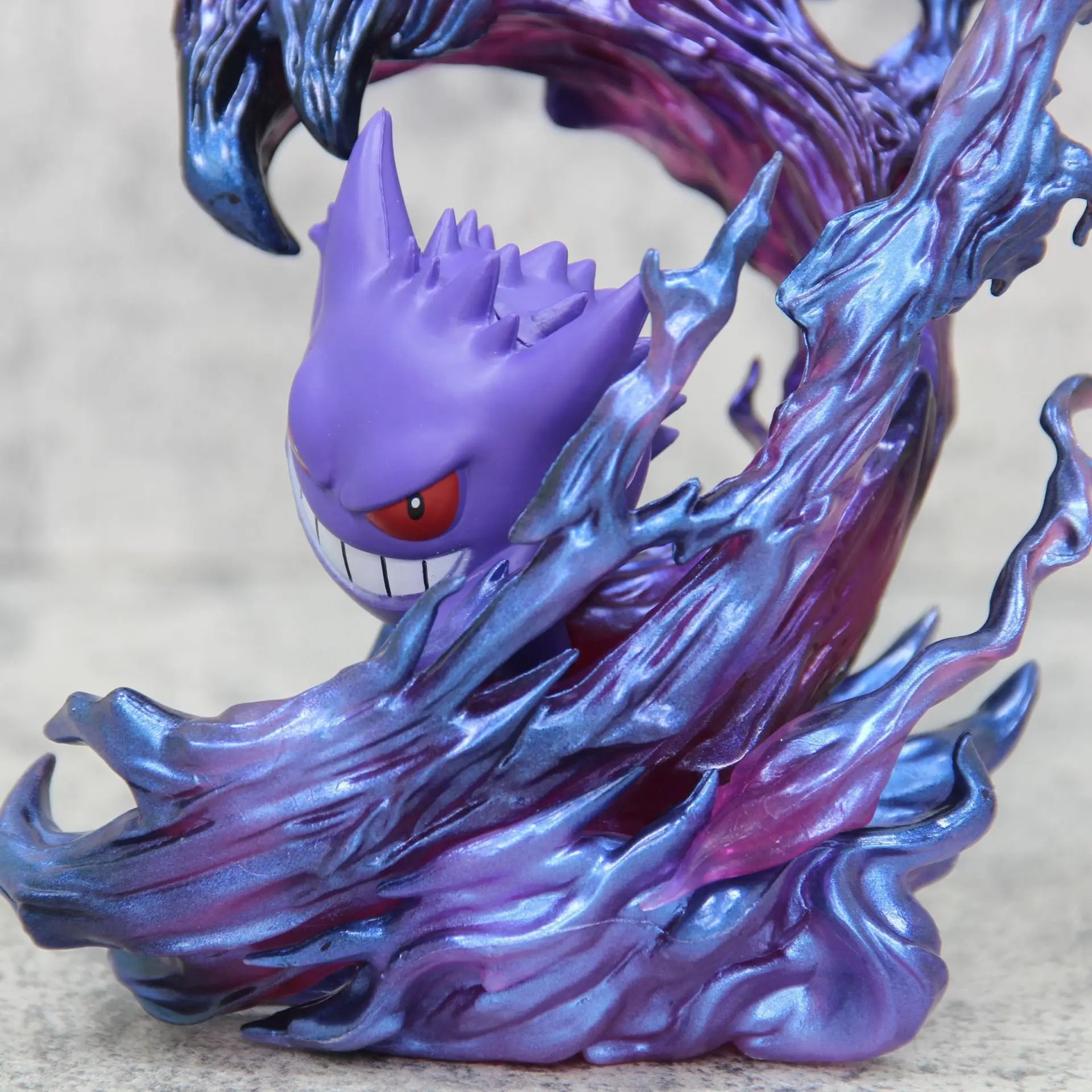 19Cm Pokemon Gengar Anime Figure Ghost Claw Action Figure Game Statue PVC Collectible Kawaii Model Gifts Desk Decor Dolls Toys