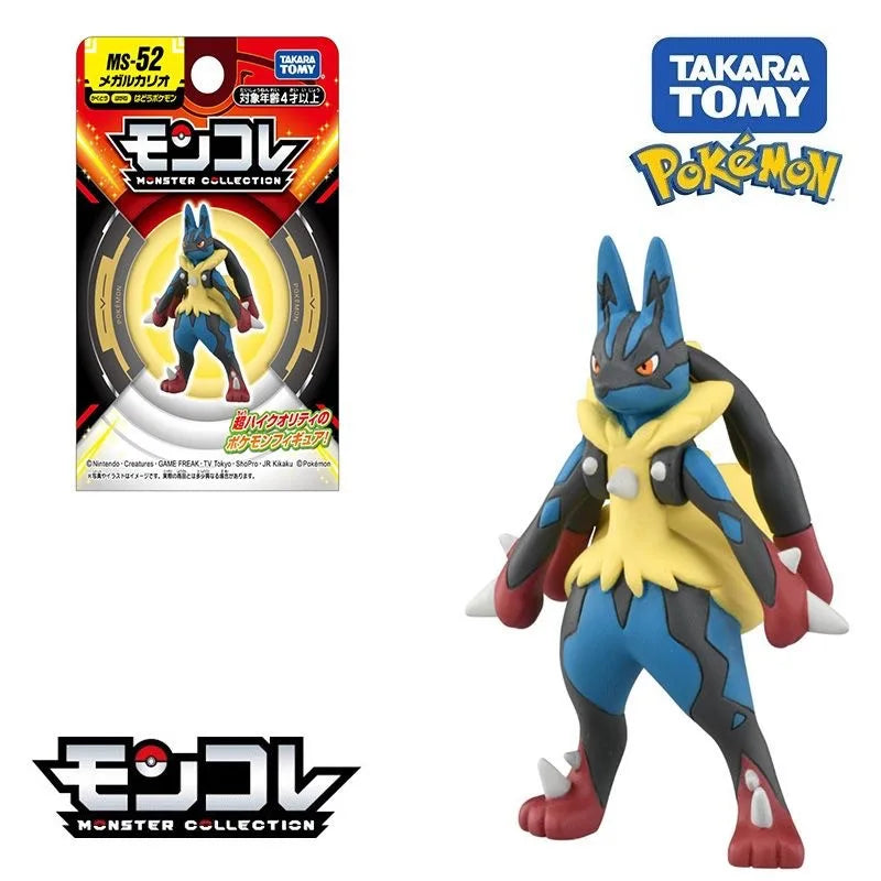 Pokemon Original Mini Figure Mew Pikachu Gengar Charizard Dragonite Venusaur Lucario Fuecoco Sprigatito PVC Model Toys Gifts