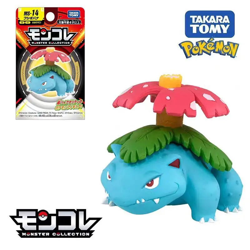 Pokemon Original Mini Figure Mew Pikachu Gengar Charizard Dragonite Venusaur Lucario Fuecoco Sprigatito PVC Model Toys Gifts
