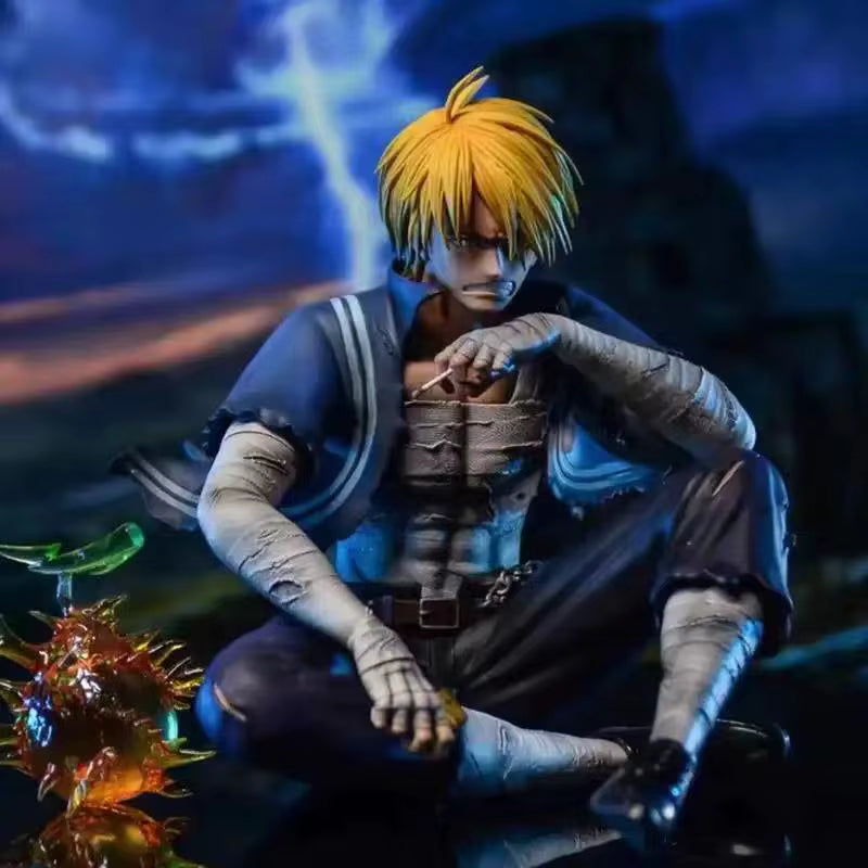 Figura modelo de colección, GK, Sanji Battle Damage, Sanji envio gratis chile