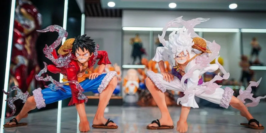 One Piece JT 8x Mirror Luffy 2nd Gear Luffy 5th Gear Nika Luffy