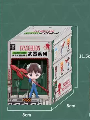 Genuine TOPTOY EVA Toys Series Blind Box Mystery Box New Trendy Anime Figure Collection Decoration Custom Kids Birthday Gifts