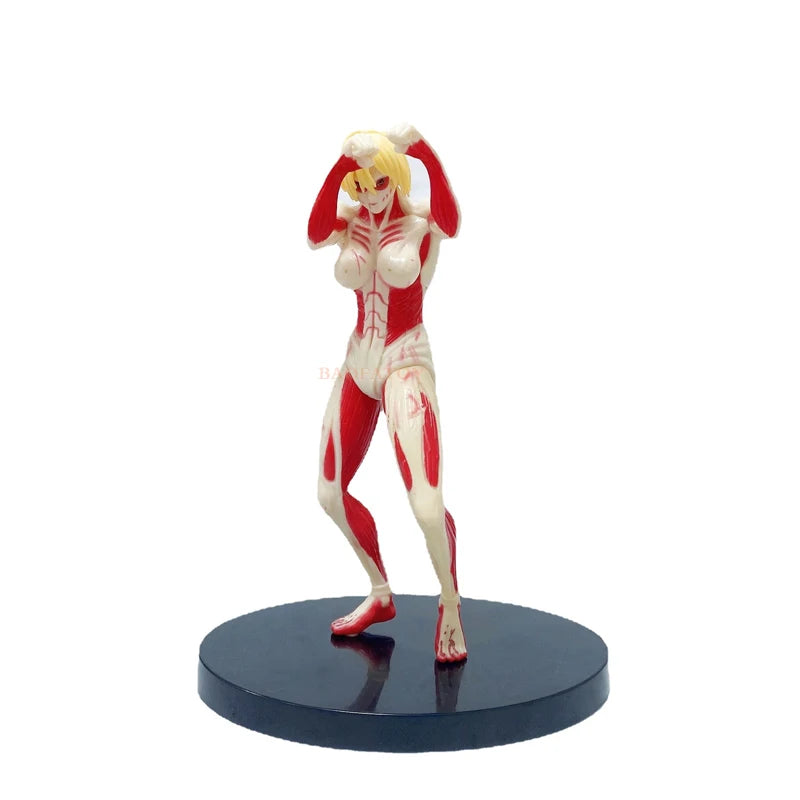 28cm Attack on Titans Levi Ackerman Action  Eren Jaege Mikasa Ackerman The Armored Titan