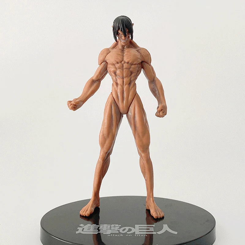 28cm Attack on Titans Levi Ackerman Action  Eren Jaege Mikasa Ackerman The Armored Titan