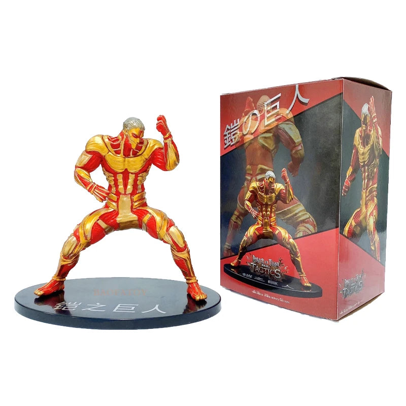 28cm Attack on Titans Levi Ackerman Action  Eren Jaege Mikasa Ackerman The Armored Titan