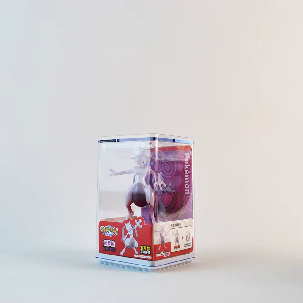 Pokemon Model Kit Anime Characters Figures Gengar Pikachu Charizard Slowpoke Mewtwo Series Car Interior Hand Position Toys Gifts